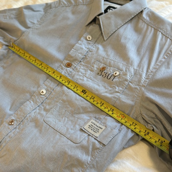 G-Star Destin Shirt L/S - Button Down Linen Shirt - Picture 10 of 12